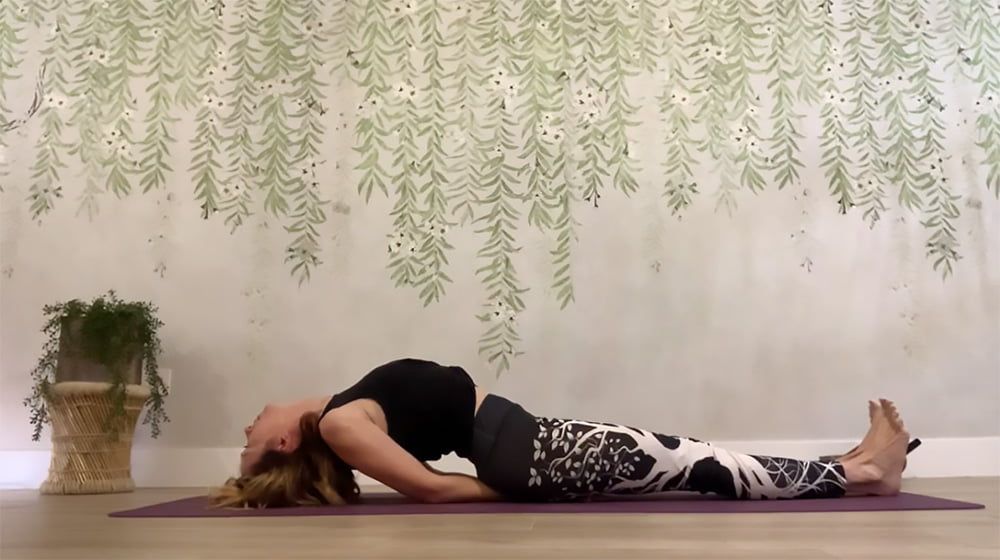 Matsyasana, ejercicio para cuello, hombros y espalda